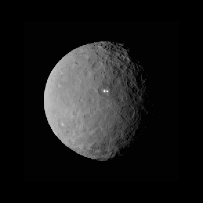 Se acerca el fin al misterio de los extraños Brillos en Ceres