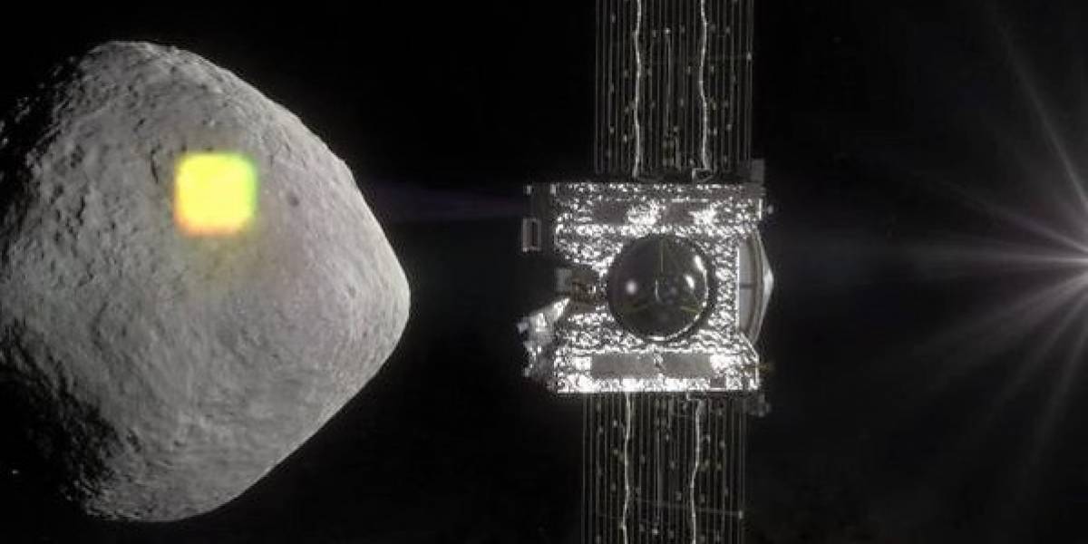 Nave espacial de la NASA logra acercarse a solo 600 metros del asteroide Bennu