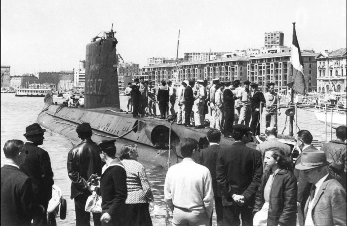Francia localiza un submarino medio siglo después de su misteriosa desaparición