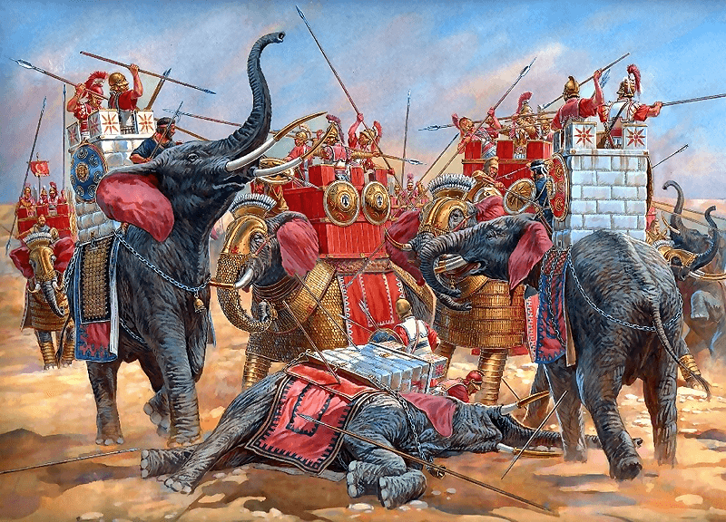1001 batallas que cambiaron la historia -  Batalla de Rafia (217 a.c.)