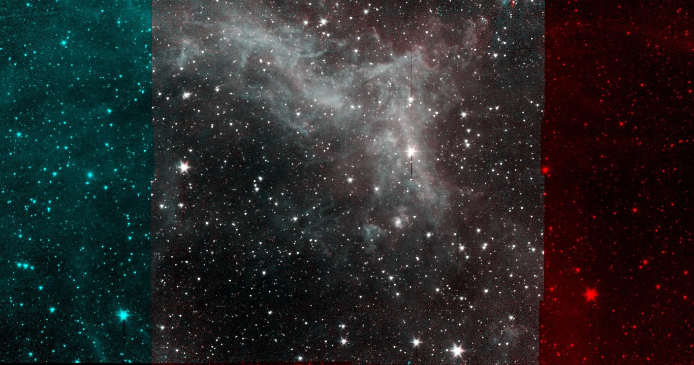 Antes de terminar su misión, el telescopio Spitzer sacó esta última e impresionante imagen de la nebulosa de California