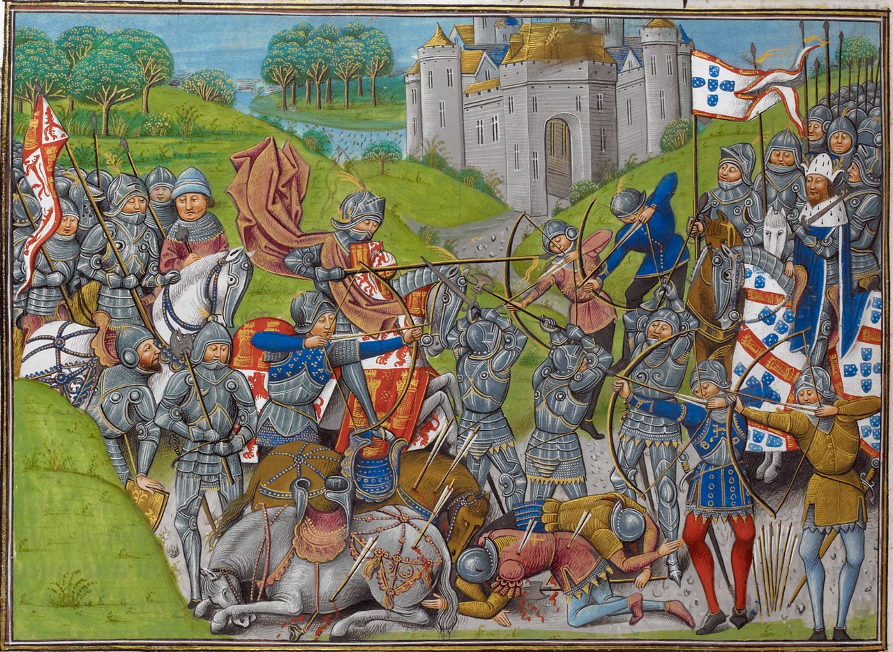 1001 batallas que cambiaron la historia - Batalla de Aljubarrota (1385 d.c.)