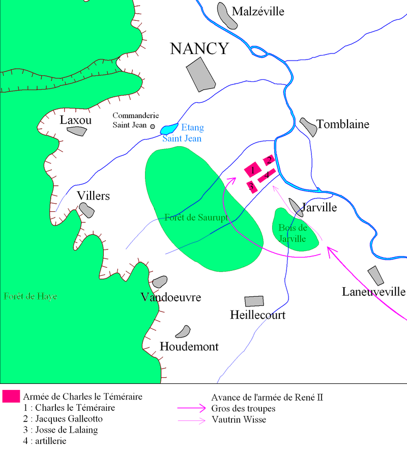 1001 batallas que cambiaron la historia - Batalla de Nancy (1477 d.c.)