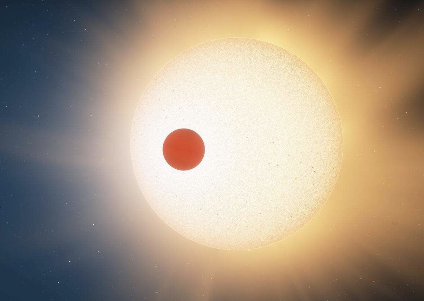 Los astrónomos dicen que este exoplaneta es demasiado caliente como para existir