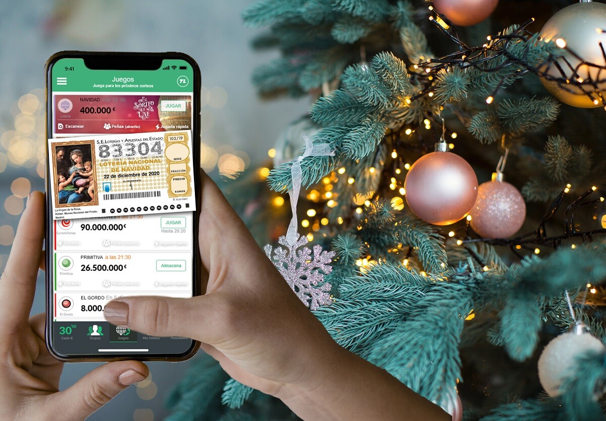 Tulotero, la app para jugar a la lotería de Navidad sin salir a la calle