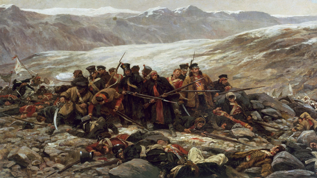Batalla de Gandamak - Retirada de Kabul (1839 d.c.)