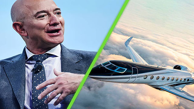 El nuevo jet privado de Jeff Bezos