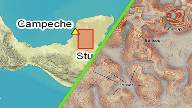 Una ciudad perdida fue hallada en la selva de Campeche